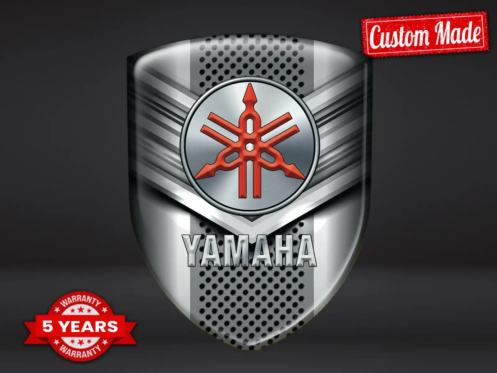 Yamaha Pegatinas En Relieve Coche Resistentes Limitadas Estilo